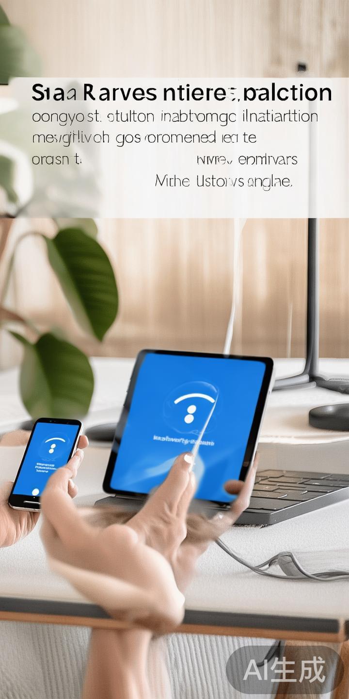 确保手机或平板设备已经连接稳定的网络（建议使用Wi